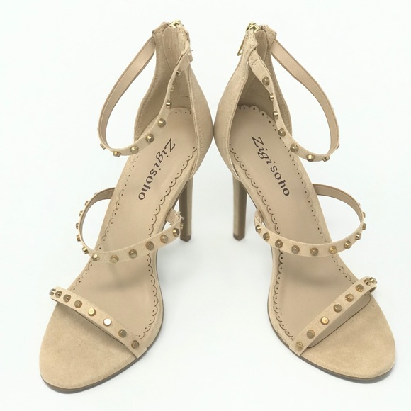 🆕 Zigi Soho Natural/Gold Tone Sandals - Picture 2 of 8